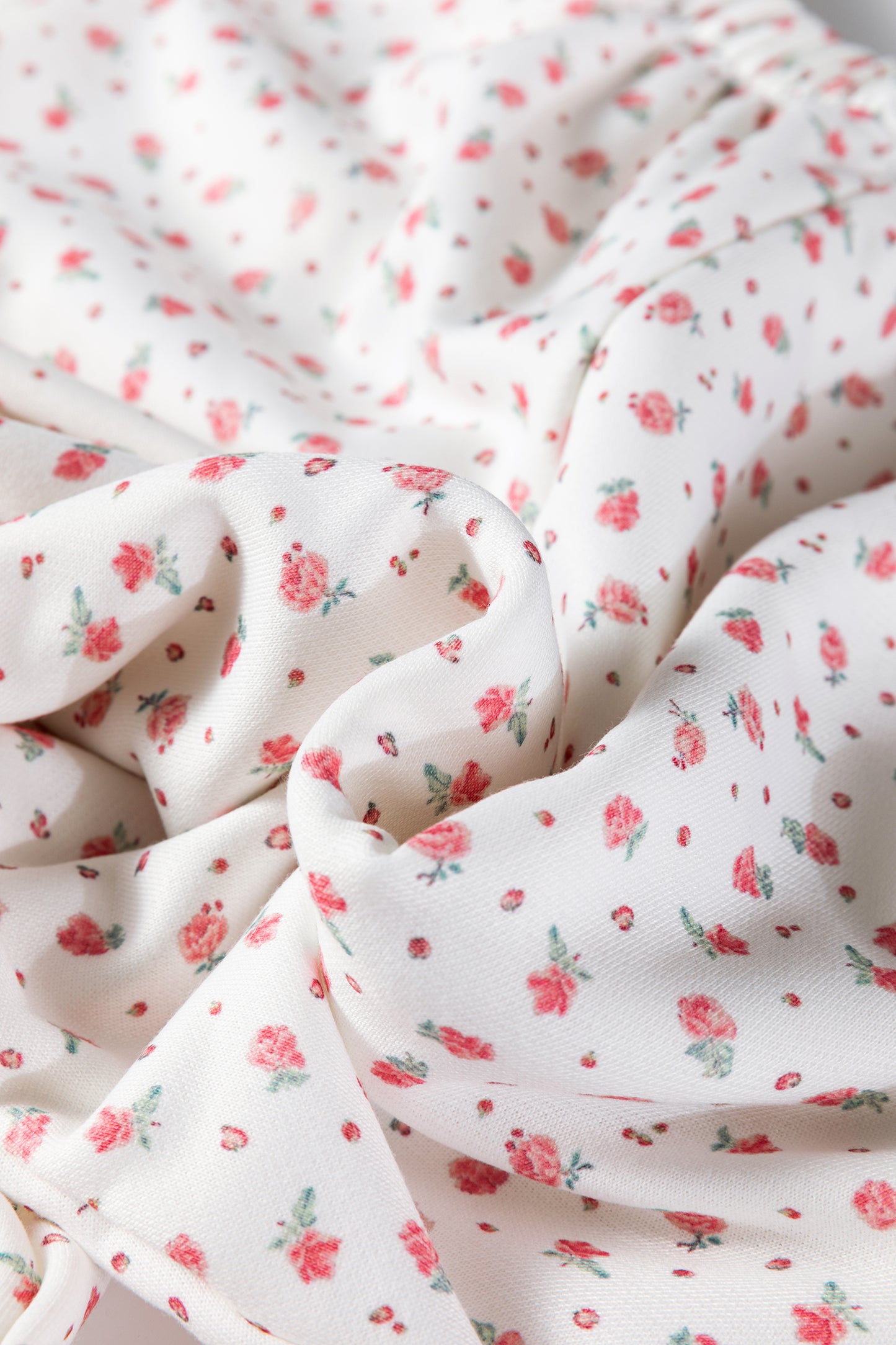 Pink Floral Kangaroo Pocket Hoodie & Sweatpants Set